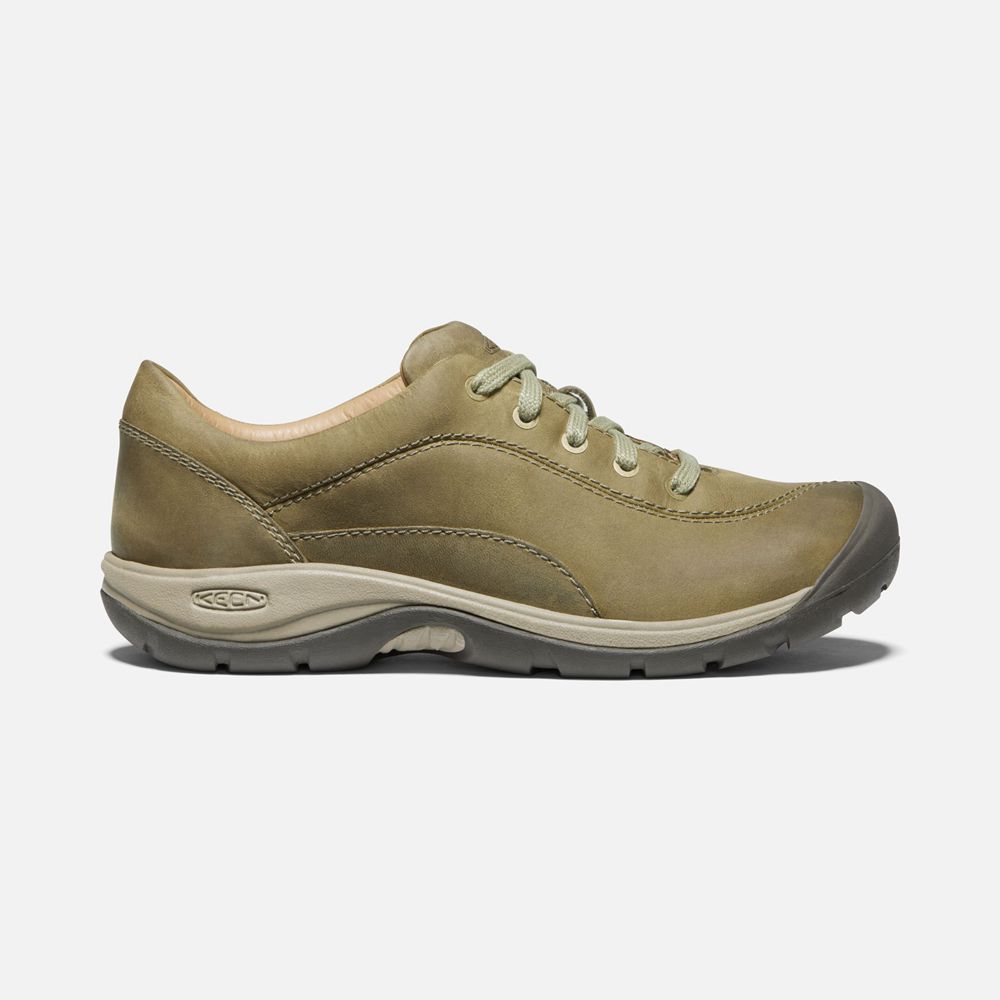 Chaussures À Lacets Keen Femme Vert Olive | Presidio Ii | WDNST-6389